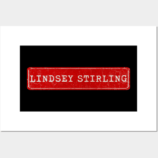 vintage retro plate Lindsey Stirling Posters and Art